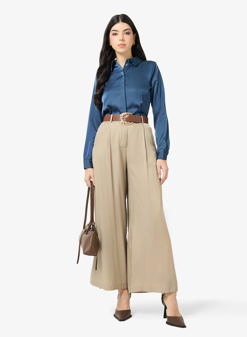 Ella  Wide Leg Trousers for Women | Best Price UAE